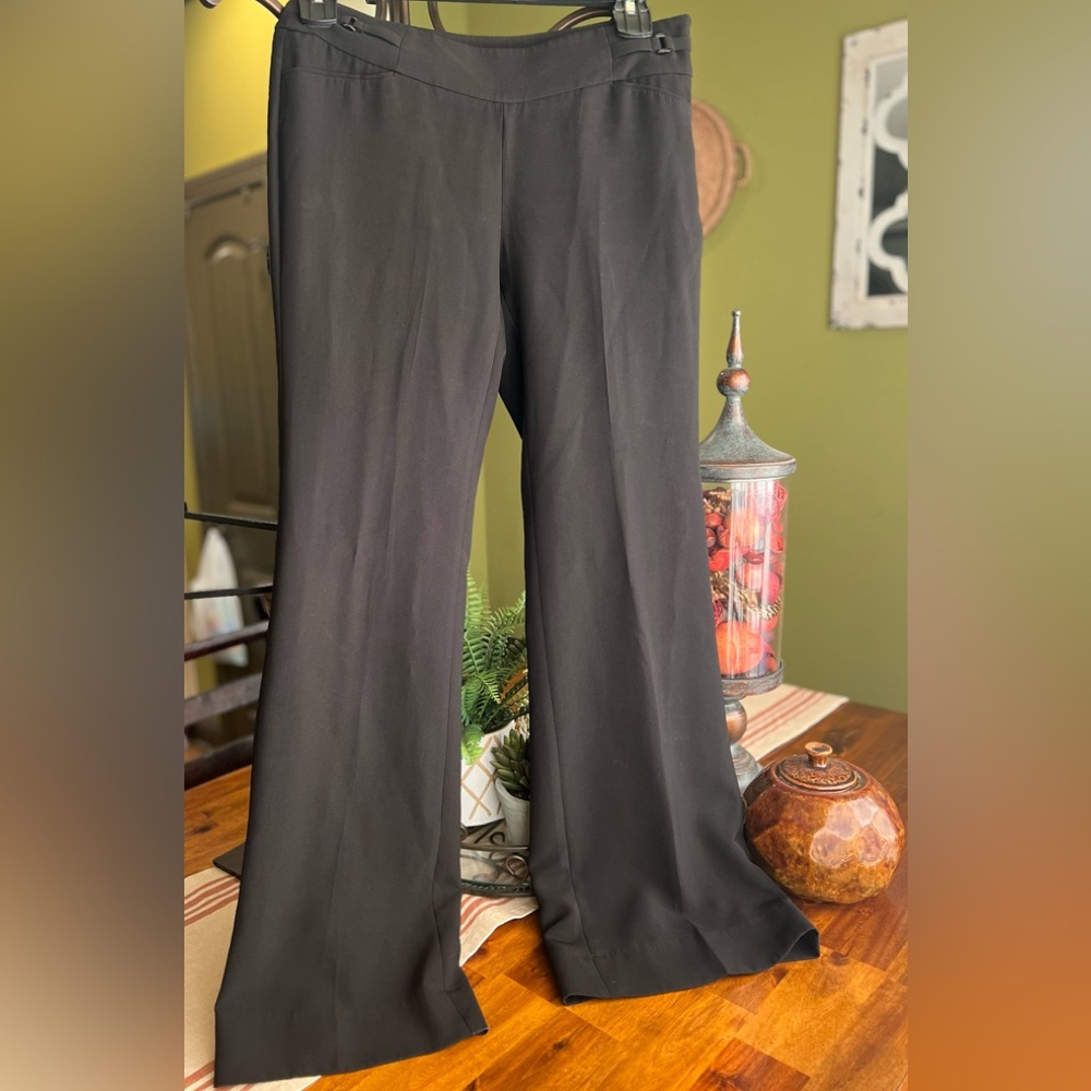 White House Black Market Legacy Flared Black Dress Pants